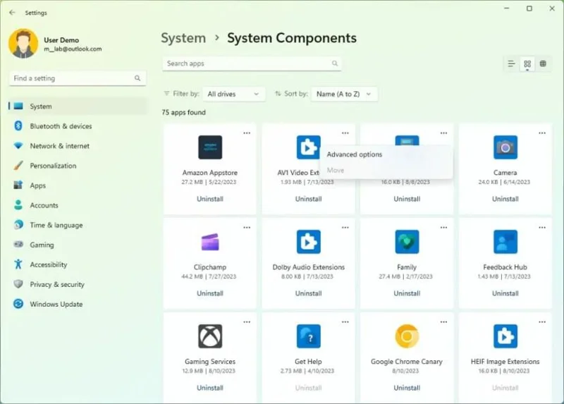 วิธีเปิดใช้งานหน้าส่วนประกอบของระบบใหม่สำหรับการตั้งค่าบน Windows 11