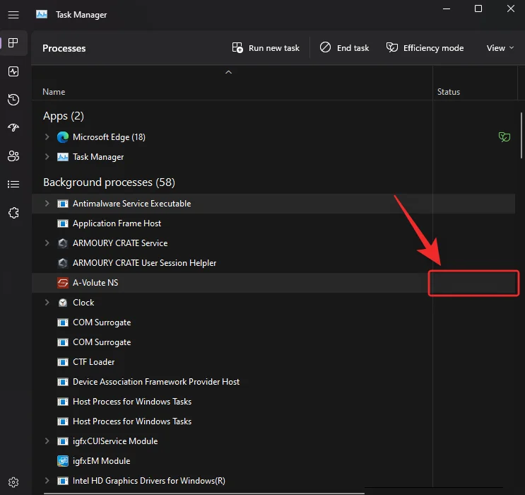 앱 또는 프로세스에 대해 Windows 11에서 효율성 모드를 켜거나 끄는 방법