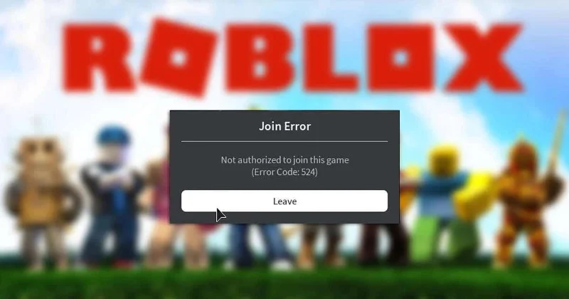 Roblox 오류 코드 524 수정하는 방법