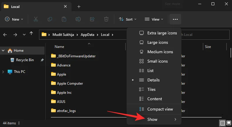 Windows 11에서 작업 표시줄에 아이콘이 표시되지 않습니까?  어떻게 고치는 지
