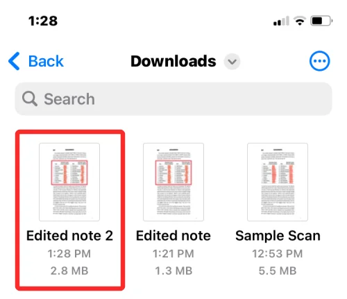 파일 앱이나 바로가기를 사용하여 iPhone에서 PDF를 병합하는 방법