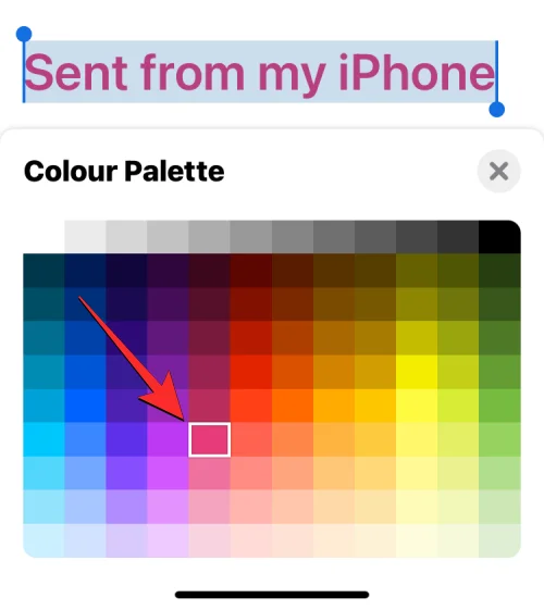 iPhone에서 글꼴 색상을 변경하는 방법