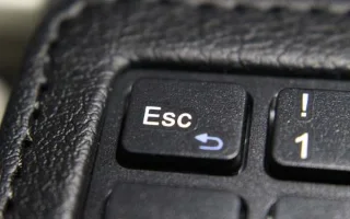 ปุ่ม ESC ไม่ทำงานใน Windows? 15 วิธีแก้ไข