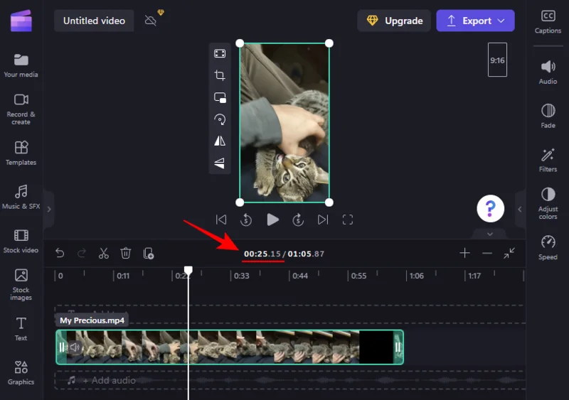 Clipchamp에서 프레임을 고정하는 방법: 단계별 가이드