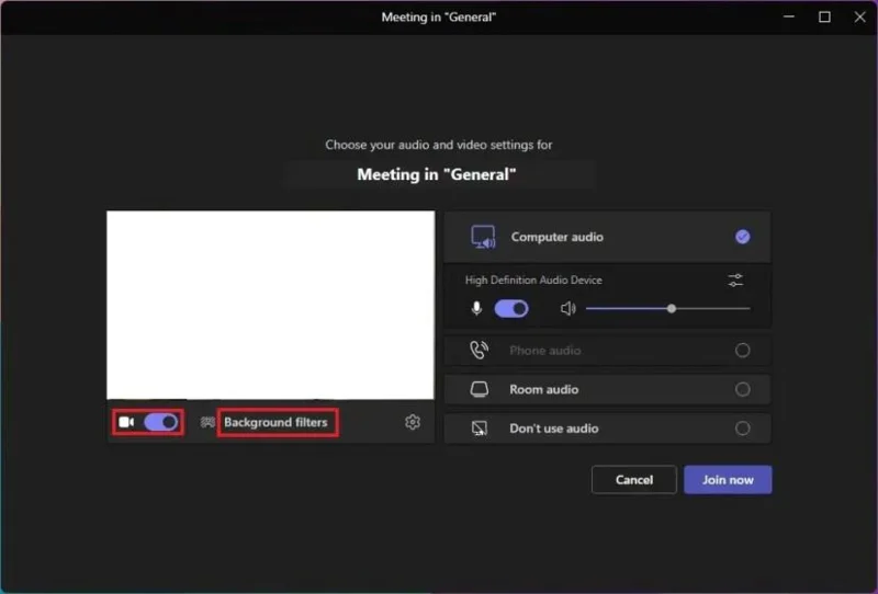 วิธีเปลี่ยนพื้นหลังใน Microsoft Teams ก่อนการประชุม