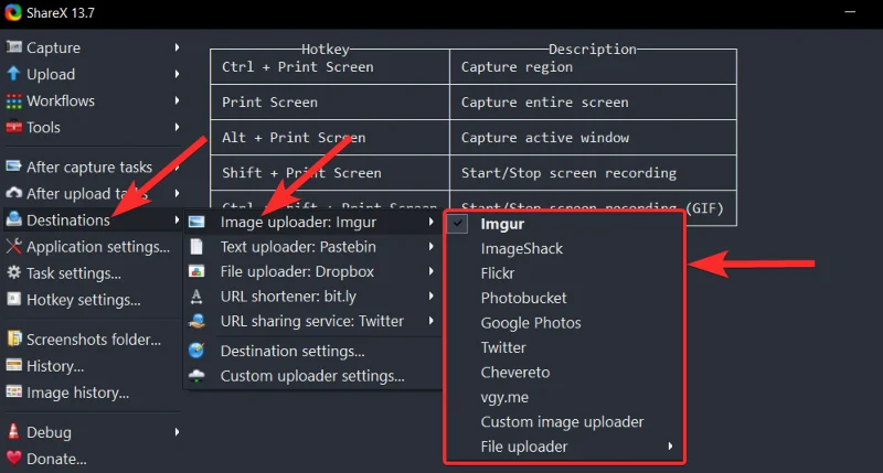 วิธีใช้ ShareX เพื่อจับภาพหน้าจอและบันทึกหน้าจอบน Windows 11 หรือ 10