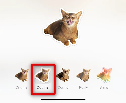 iOS 17以降で写真を使用してLiveステッカーを作成する方法