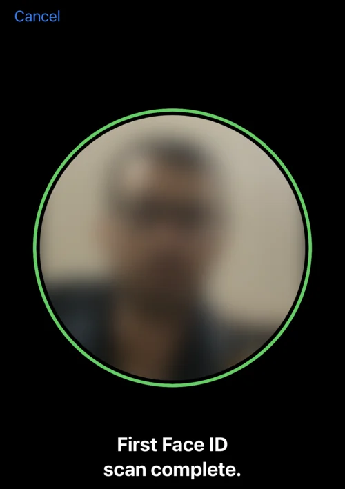 iPhone의 Face ID에 안경을 추가하는 방법