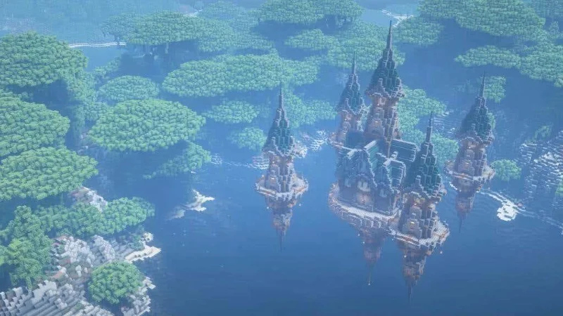시도해야 할 8가지 Minecraft 성 디자인 또는 아이디어