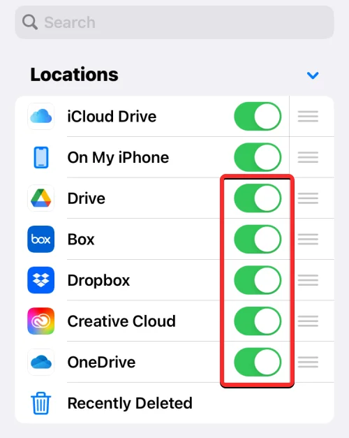 iPhone의 파일 앱에 Google Drive, OneDrive 및 DropBox를 추가하는 방법