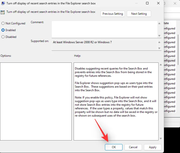 Windows 11 시작 또는 검색 메뉴에서 웹 결과를 비활성화하는 방법