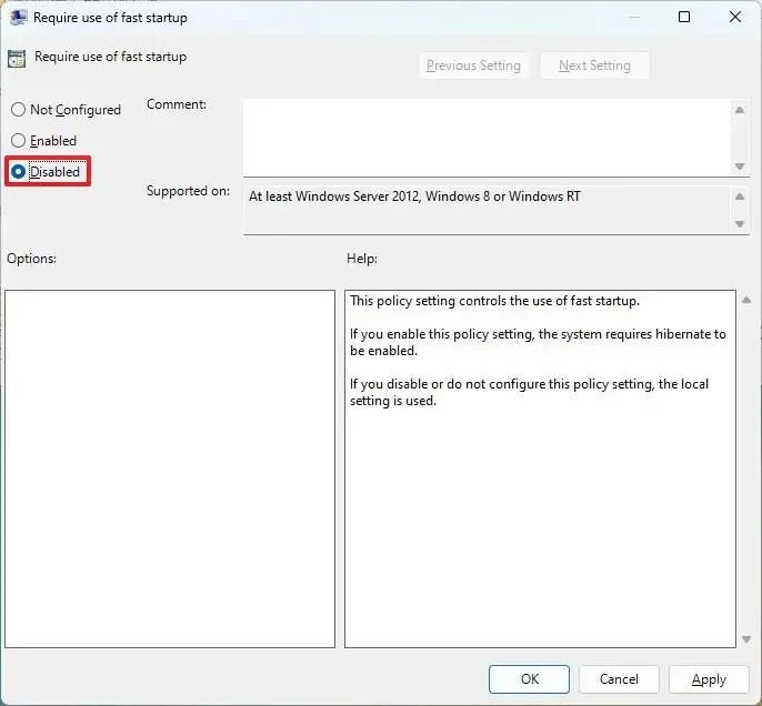 วิธีปิดการใช้งาน Fast Startup บน Windows 11, 10
