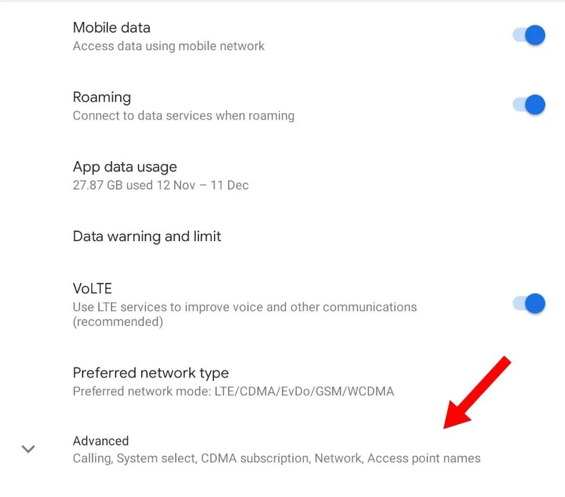 Android에서 WiFi 통화를 끄는 방법 [Samsung, Oneplus 등]
