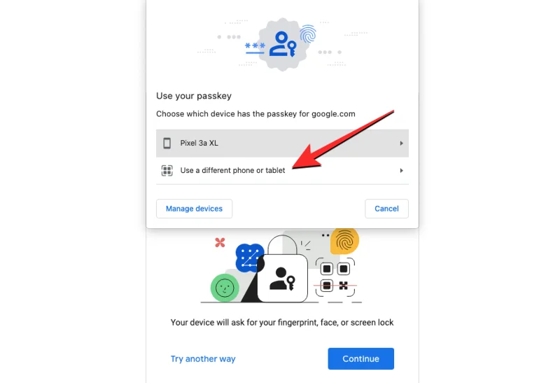 Google 비밀번호 키: 얼굴이나 지문을 사용하여 Google 계정에 로그인하는 방법