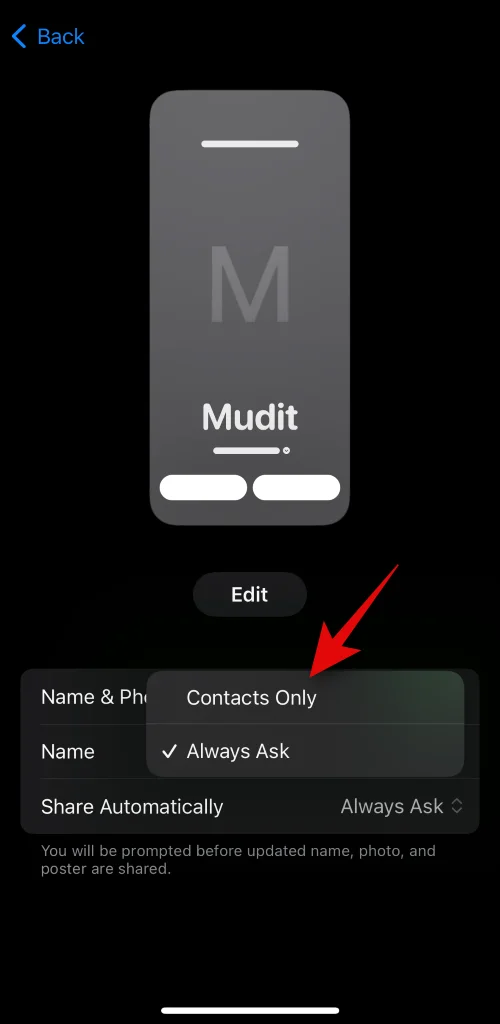 如何在裝有 iOS 17 的 iPhone 上設置聯繫人照片和海報