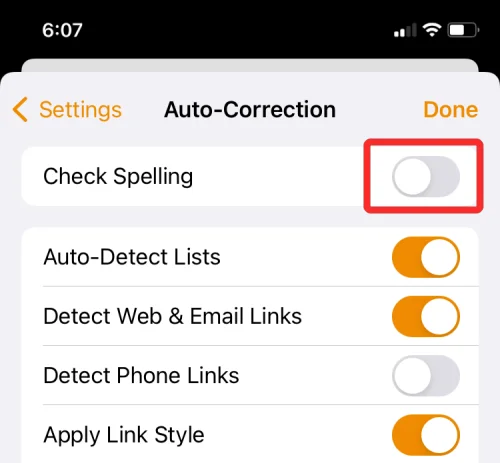 วิธีปิดการตรวจตัวสะกดบน iPhone