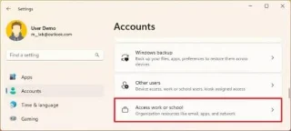 วิธีลบบัญชีอีเมลที่ทำงานหรือโรงเรียนใน Windows 11