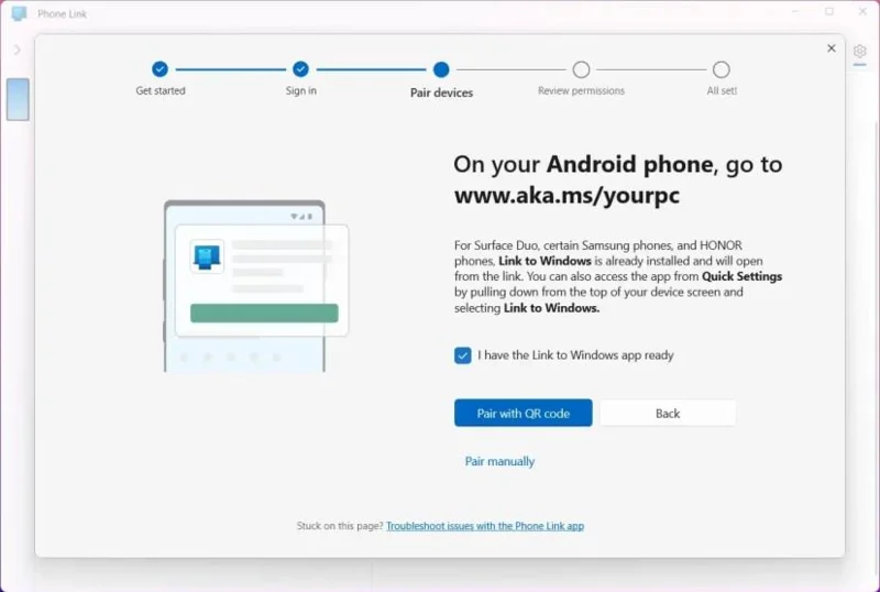 วิธีเพิ่ม Android และ iPhone หลายรายการไปยัง Phone Link บน Windows 11