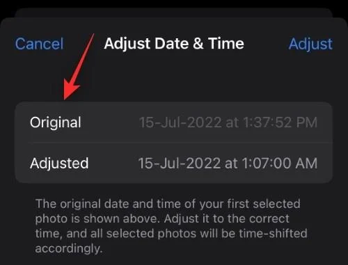 iOS 16의 iPhone에서 여러 사진의 메타데이터를 편집하는 방법