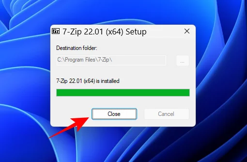 Windows 11에서 7-Zip을 사용하는 방법