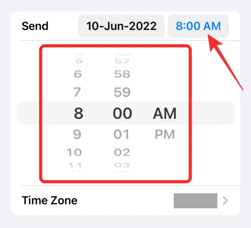 iOS 16의 Apple Mail에서 이메일을 예약하는 방법