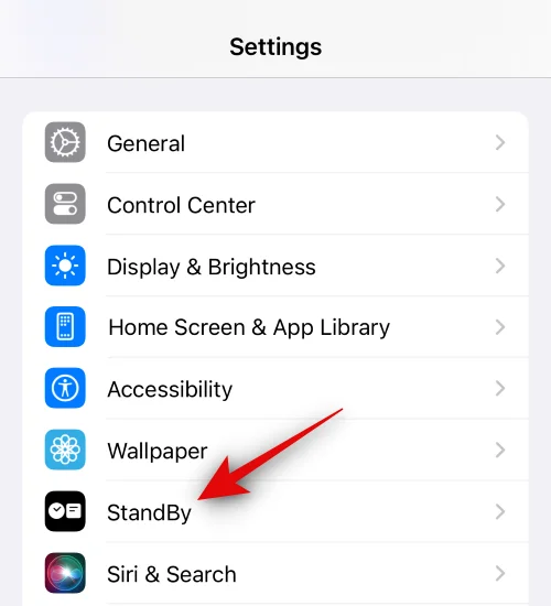 iOS 17에서 대기 모드를 끄는 방법