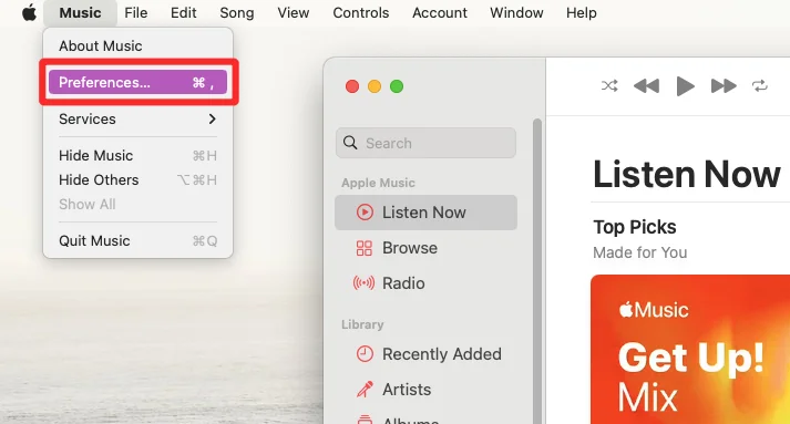 Apple Music에서 "클라우드 음악 라이브러리 업데이트 중" 오류를 수정하는 방법