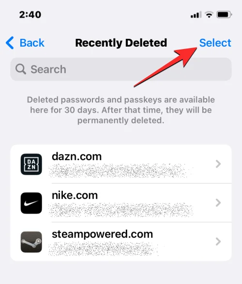 Comment récupérer des mots de passe supprimés sur iPhone sous iOS 17