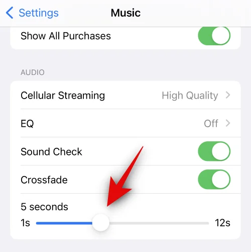 如何在運行 iOS 17 的 iPhone 上啟用和自定義 Apple Music 中的交叉淡入淡出