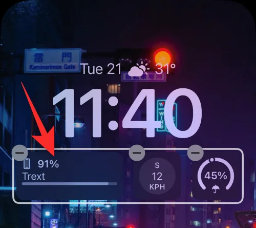 iOS 16의 iPhone에서 위젯을 관리하는 방법