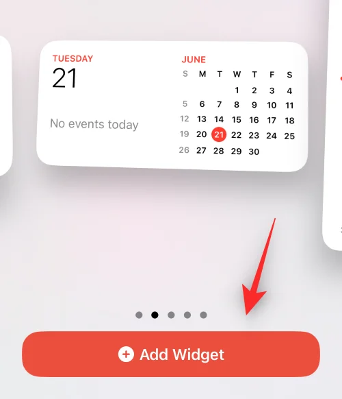 iOS 16의 iPhone에서 위젯을 관리하는 방법