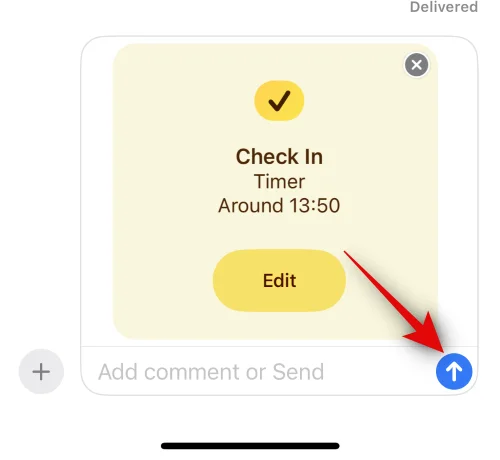 iOS 17에서 메시지 체크인을 사용하는 방법