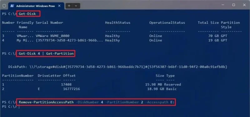 วิธีลบอักษรระบุไดรฟ์ใน Windows 11