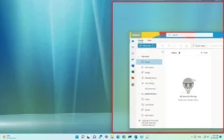 วิธีใช้ SPLIT SCREEN พร้อม SNAP ASSIST บน Windows 11