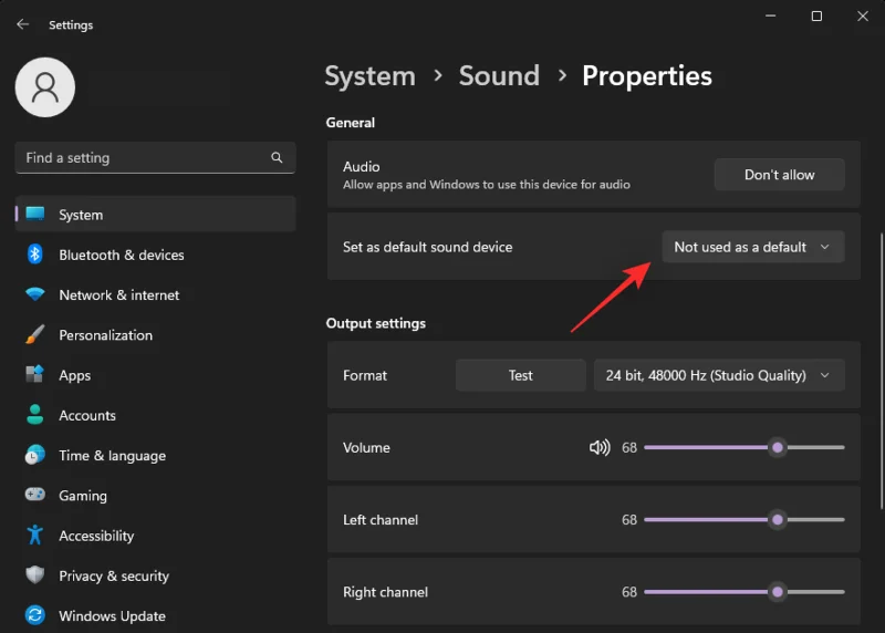 วิธีการตั้งค่าอุปกรณ์เสียงเริ่มต้นใน Windows 11