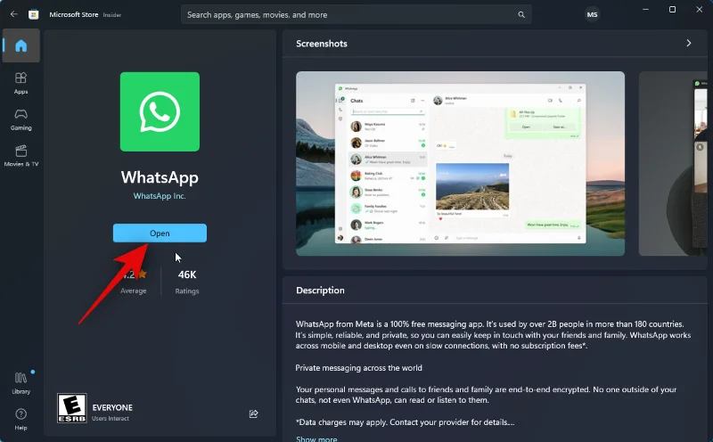 Windows, iOS 또는 Android에서 WhatsApp을 사용하여 화면을 공유하는 방법