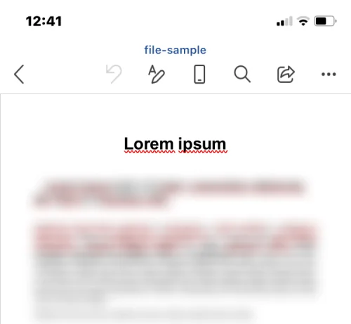 iPhone에서 Word 문서를 편집하는 방법 [AIO]
