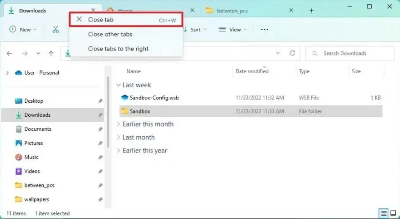 วิธีจัดการแท็บใน File Explorer สำหรับ Windows 11