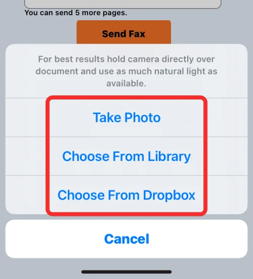 iPhone에서 팩스를 보내는 방법