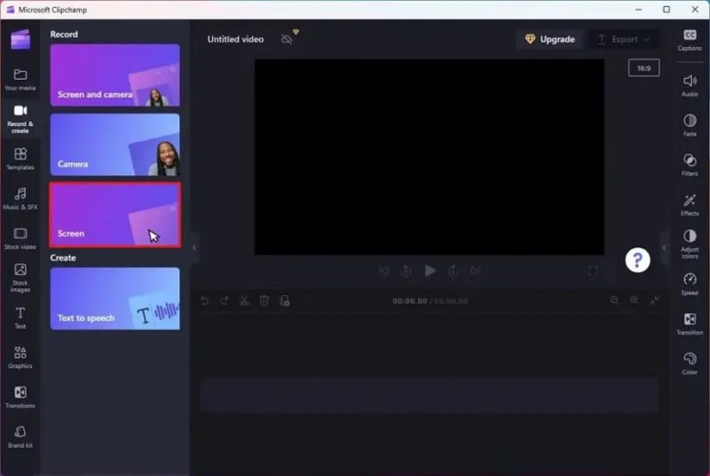 วิธีคัดกรองบันทึกด้วย Clipchamp บน Windows 11