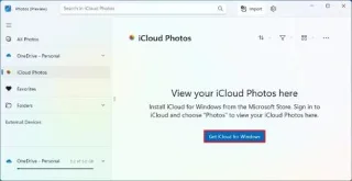 วิธีเชื่อมต่อ iCloud กับแอพ Photos บน Windows 11
