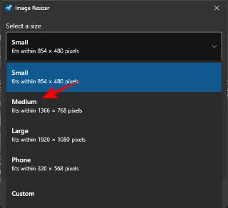 วิธีปรับขนาดรูปภาพเป็นกลุ่มด้วย PowerToys บน Windows