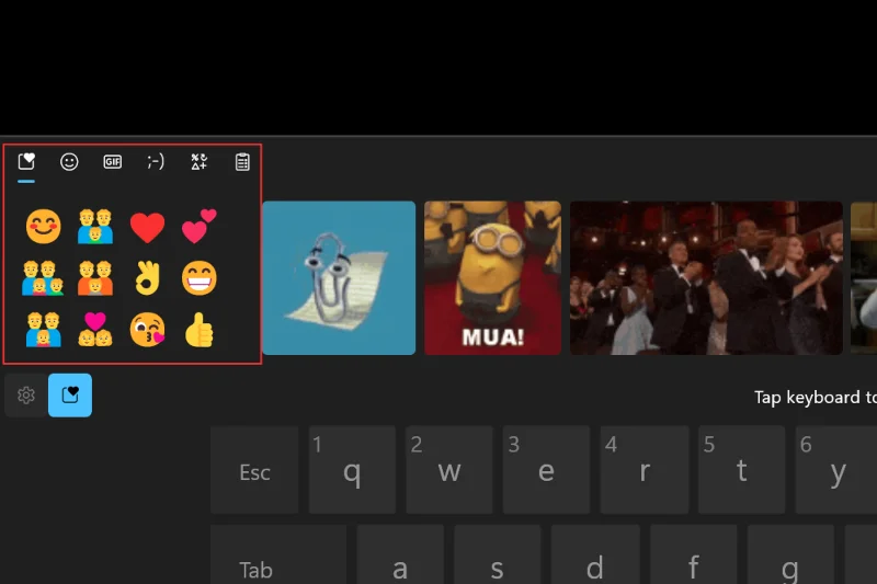 키보드 단축키를 사용하여 Windows 11에서 이모티콘을 사용하는 방법