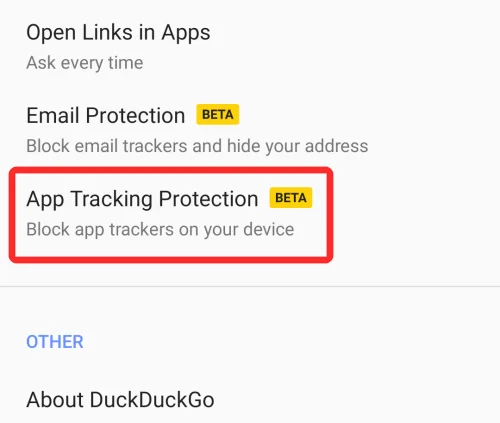 DuckDuckGo를 사용하여 Android에서 앱이 사용자를 추적하지 못하도록 차단하는 방법