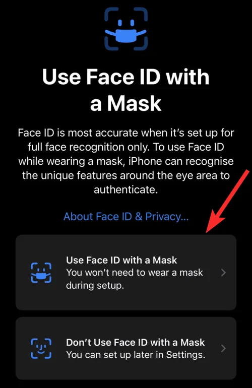 iPhone의 Face ID에 안경을 추가하는 방법