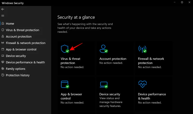 วิธีเปิดใช้งาน Windows Defender ใน Windows 11