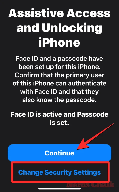 iPhone에서 보조 액세스를 사용하는 방법