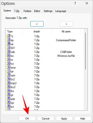 Windows 11에서 7-Zip을 사용하는 방법