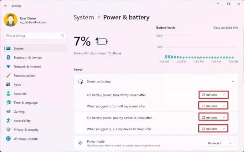 วิธีเปลี่ยนการตั้งค่าการนอนหลับบน Windows 11