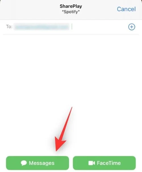 iOS 16의 iPhone 메시지 앱에서 Shareplay를 사용하는 방법